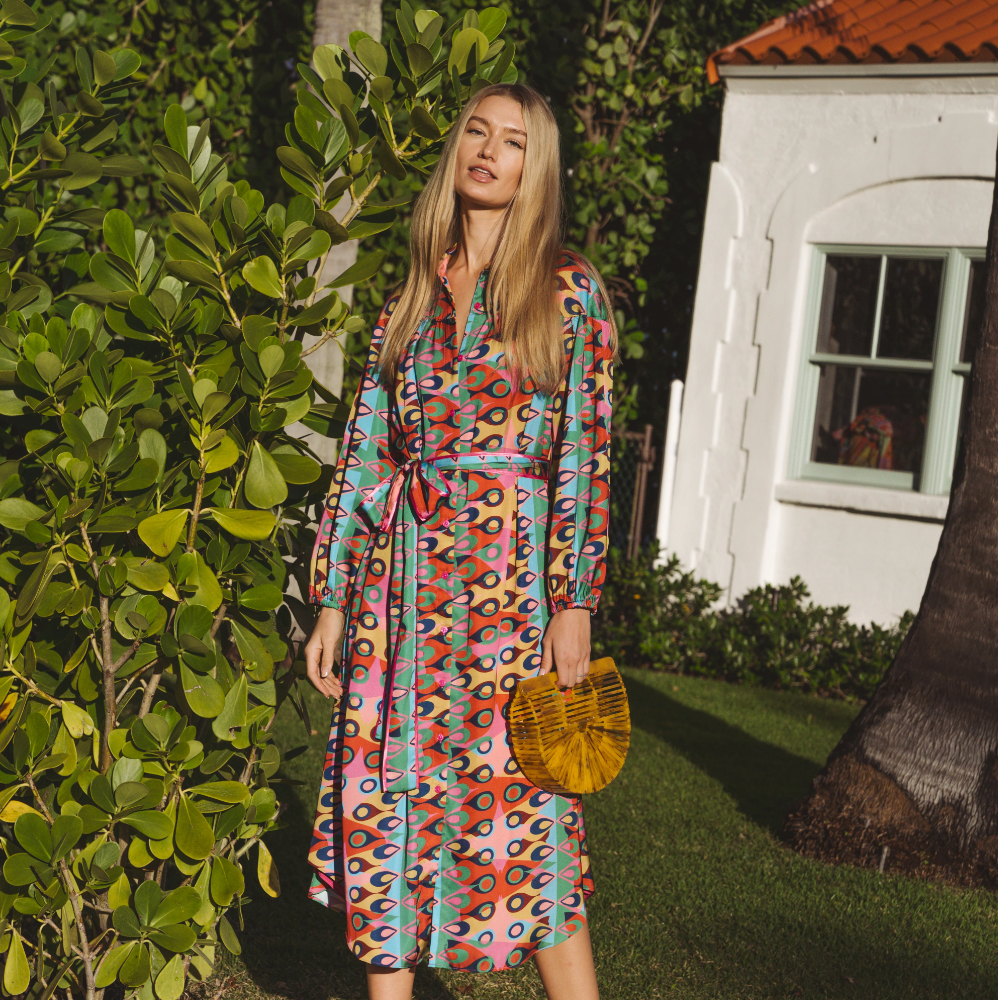 alden adair brown dress Alden Adair Liza Dress