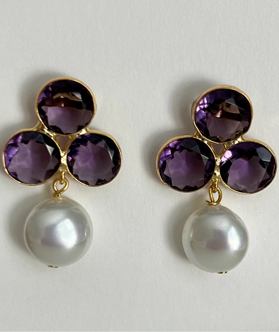 Tenley Amethyst Earrings