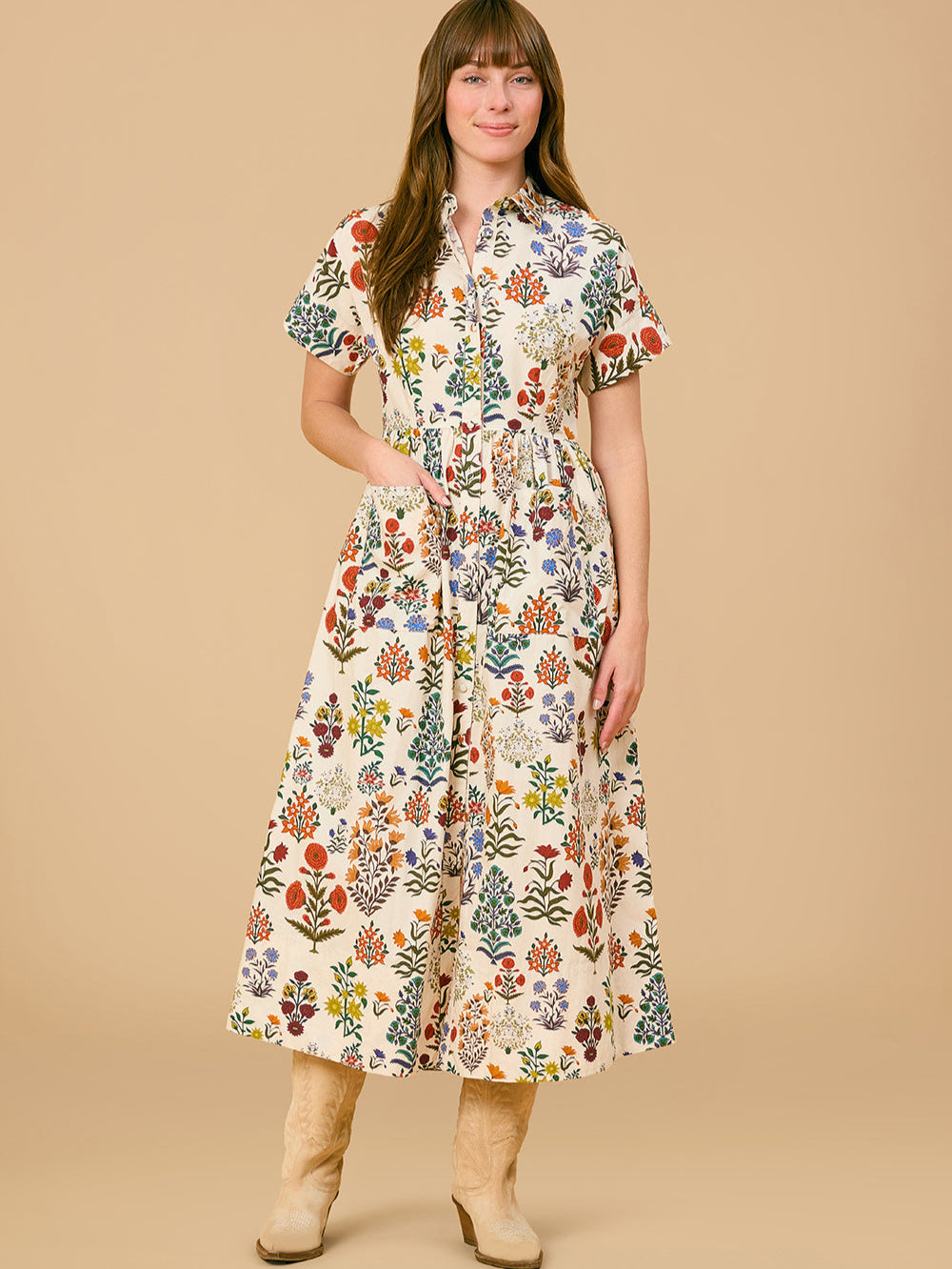 Lakelyn Dress in Garden of Wales