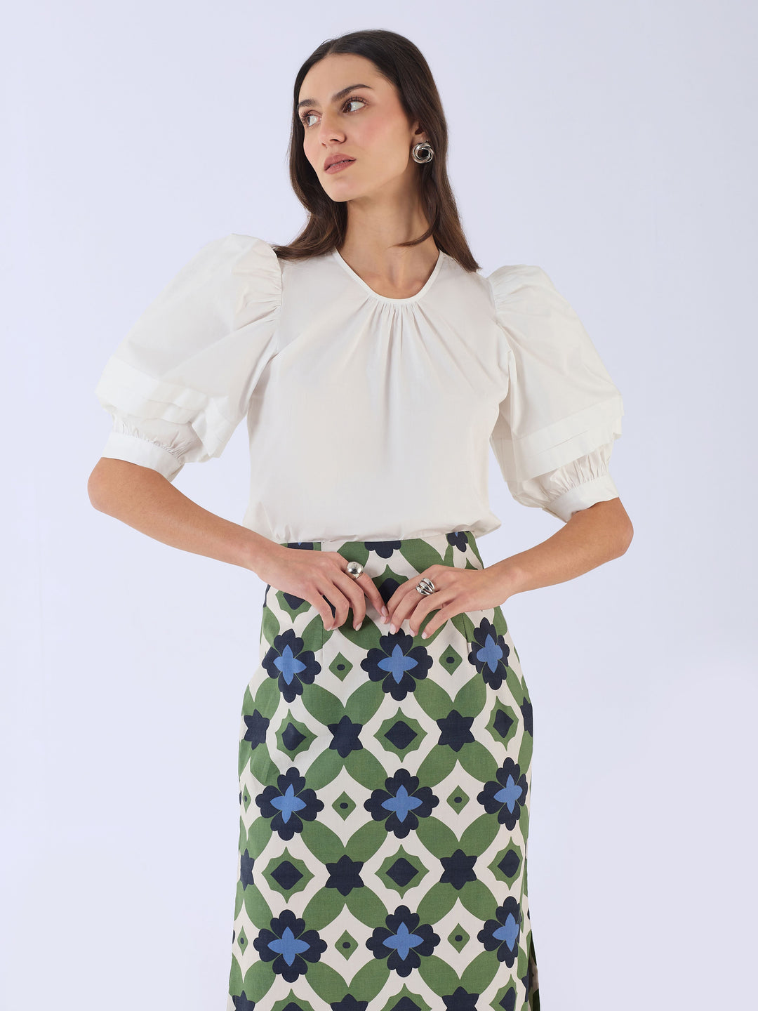 Lilly Top in White