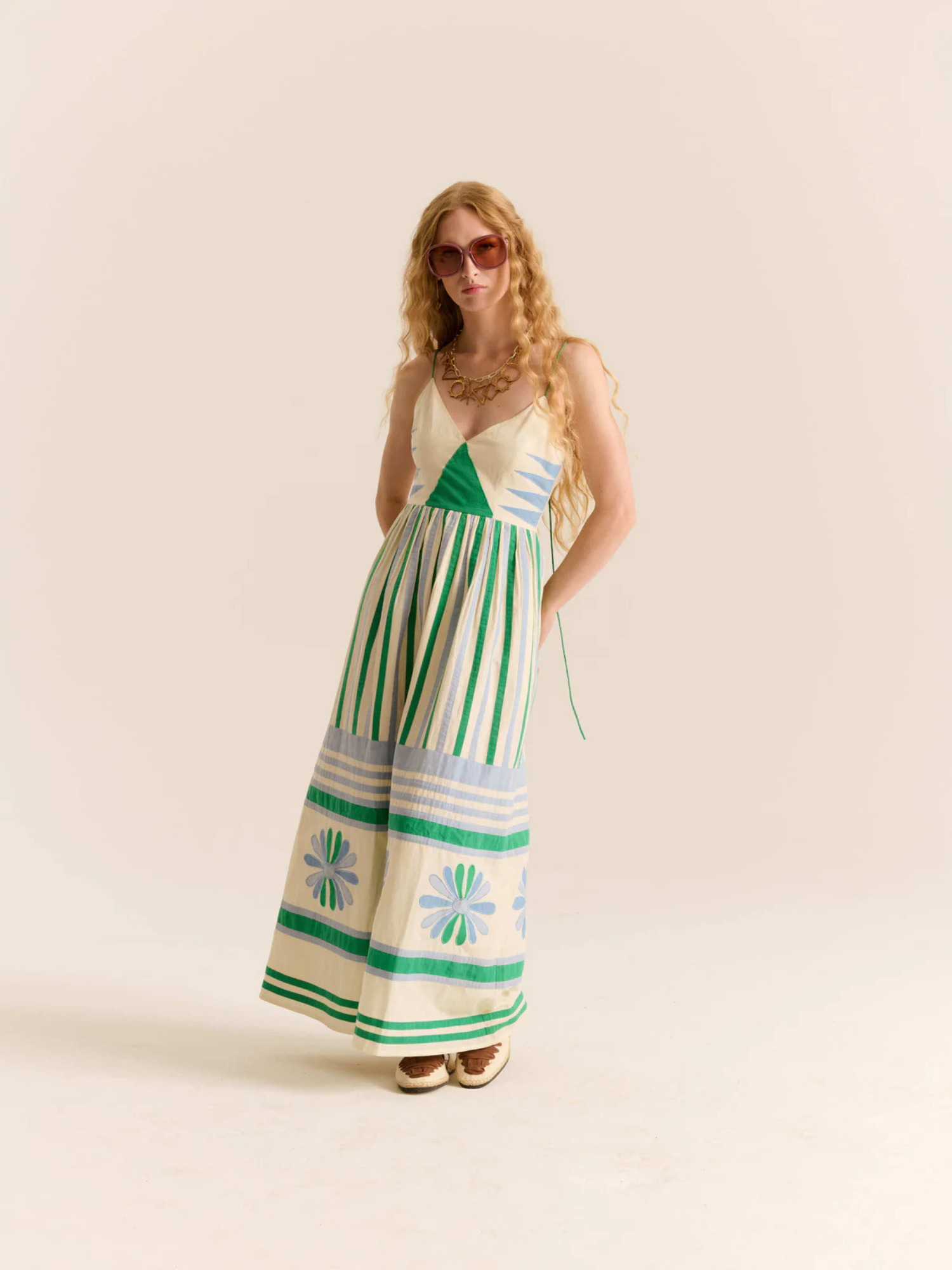 The Amelia Dress in Gardenia – Beau & Ro