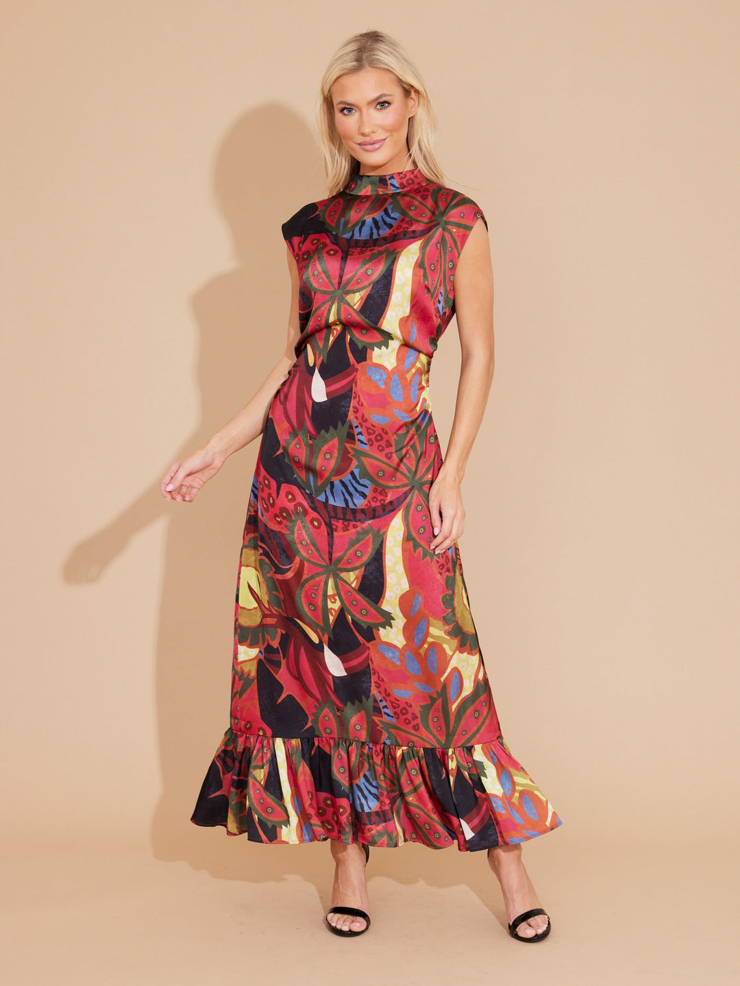 Estelle Dress in Jungle Floral
