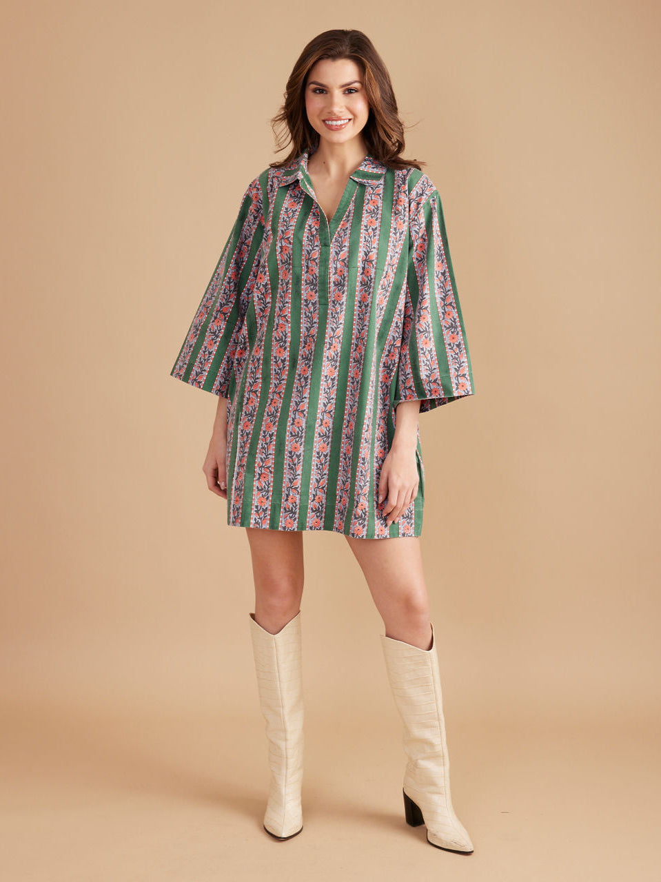 Colette Dress in Floral Manor