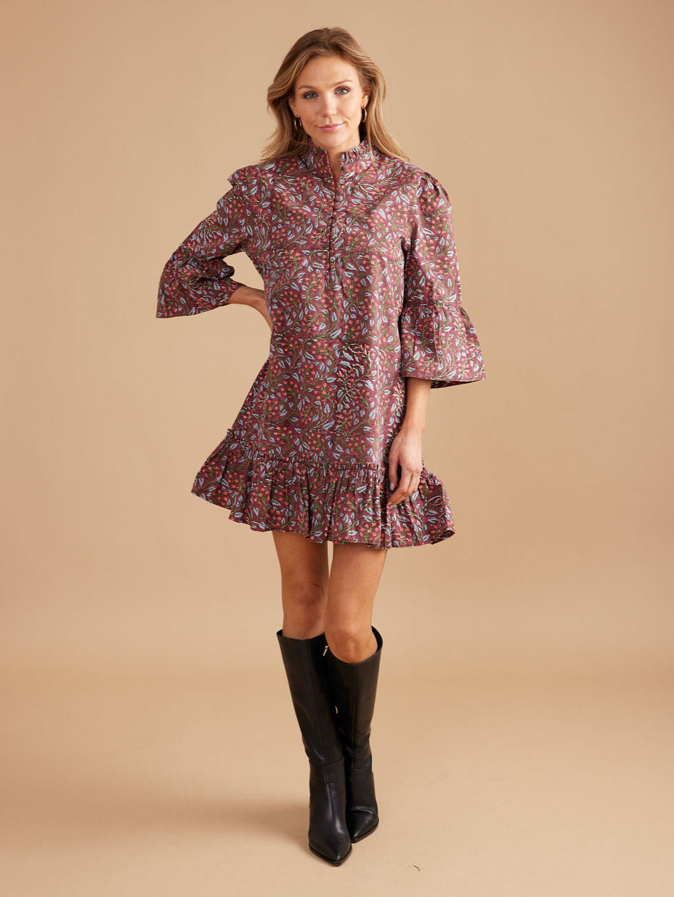 Chelsea Dress in Climbing Floral