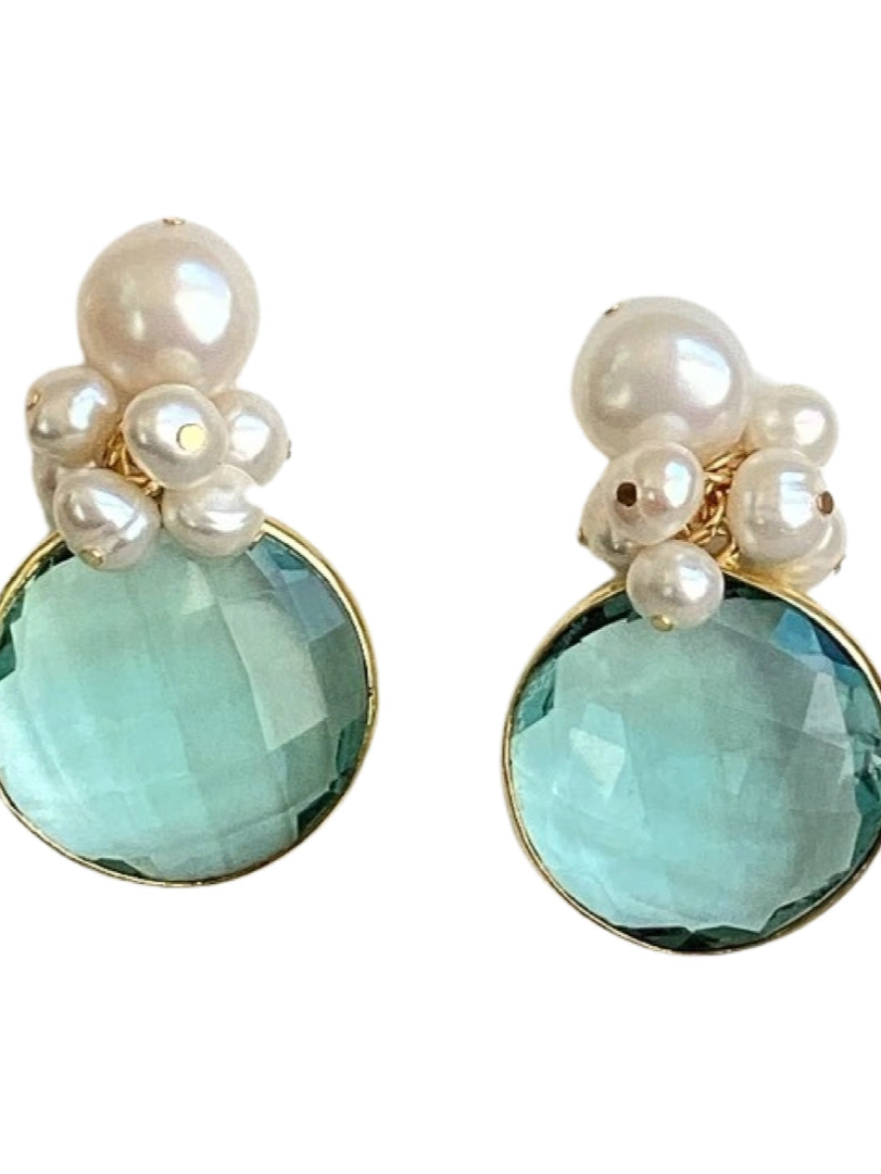 Ava Pool Earrings