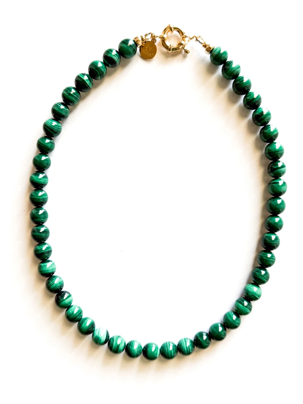 Galleria Necklace in Malachite