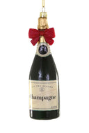 Champagne with Bow Ornament