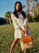 Beau & Ro Clutches Tan / OS The Maroc Collection Backpack in Tan