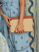 Beau & Ro Clutches Tan / OS The Maroc Collection Quilted Purse in Tan