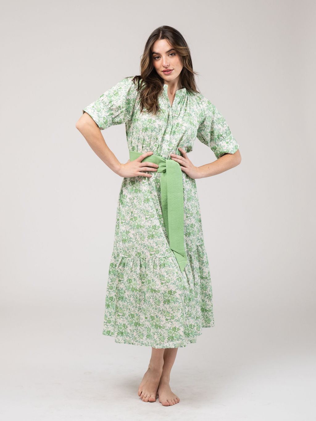 The Jane Dress | Green Garden Small / Green Garden The Jane Dress | Green Garden Small / Green Garden