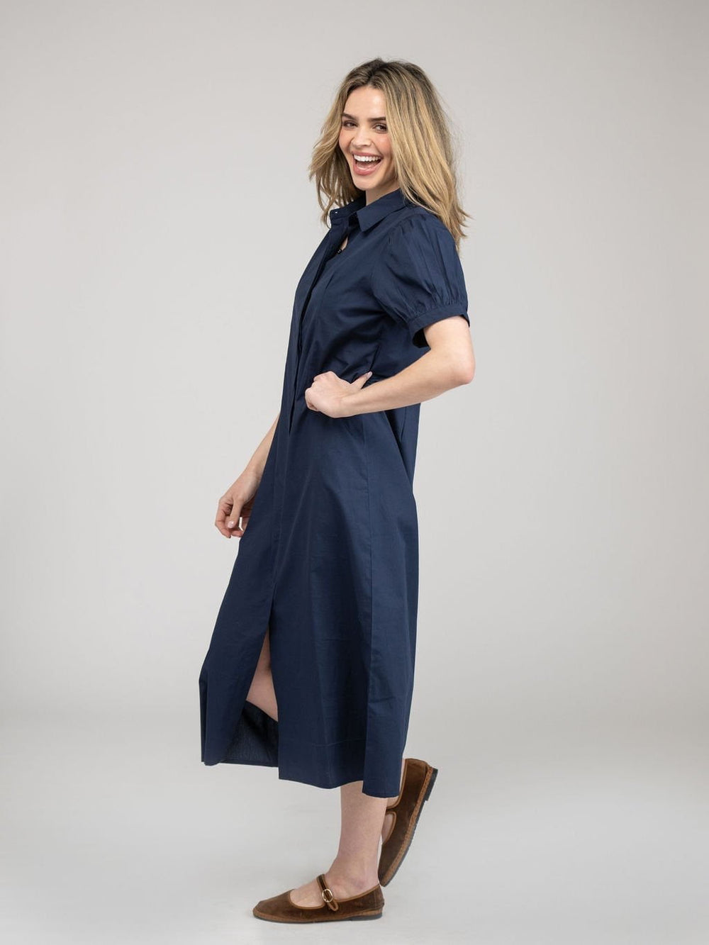 Beau & Ro Dress The Kris Dress | Navy
