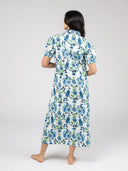 Beau & Ro Dress The Kris Dress | White Leopard Love