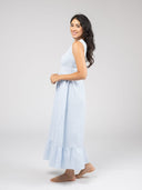 Beau & Ro Dress The Margot Dress | Seersucker