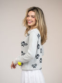 Beau & Ro Sweater Tennis Knit Sweater