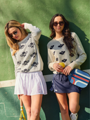 Beau & Ro Sweater Tennis Knit Sweater