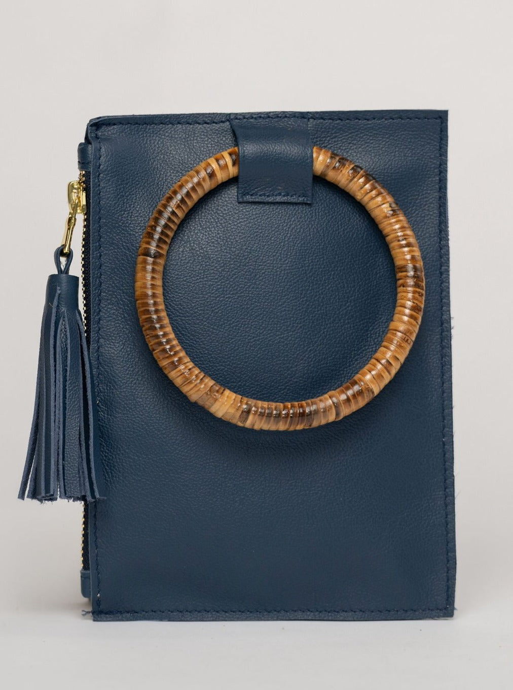 Beau & Ro Wristlet Navy / One Size The Bamboo Ring Wristlet | Navy