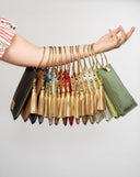 Beau & Ro Wristlet Silver Metallic / One Size The Metal Ring Wristlet | Silver