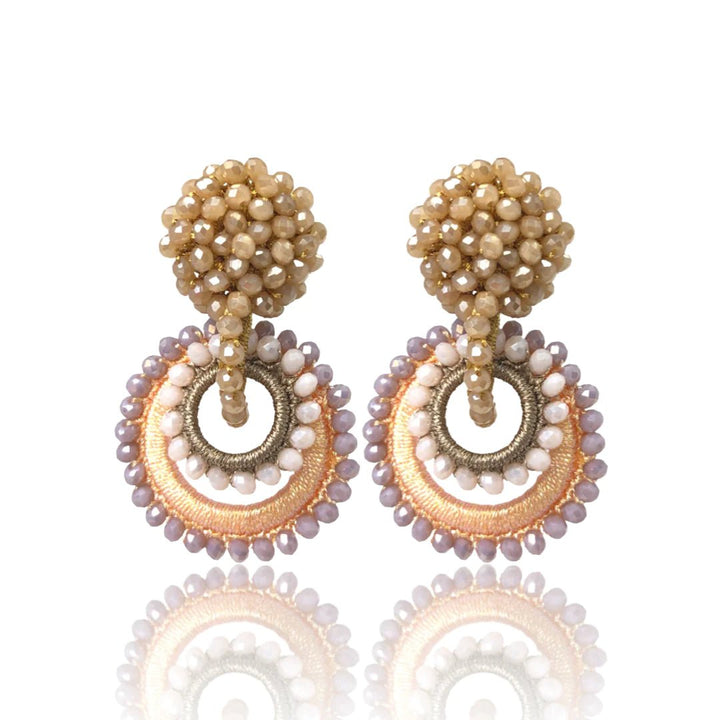 Bibi Marini Earrings Blush / Lilac Bibi Marini | Mini Sundrop Earrings