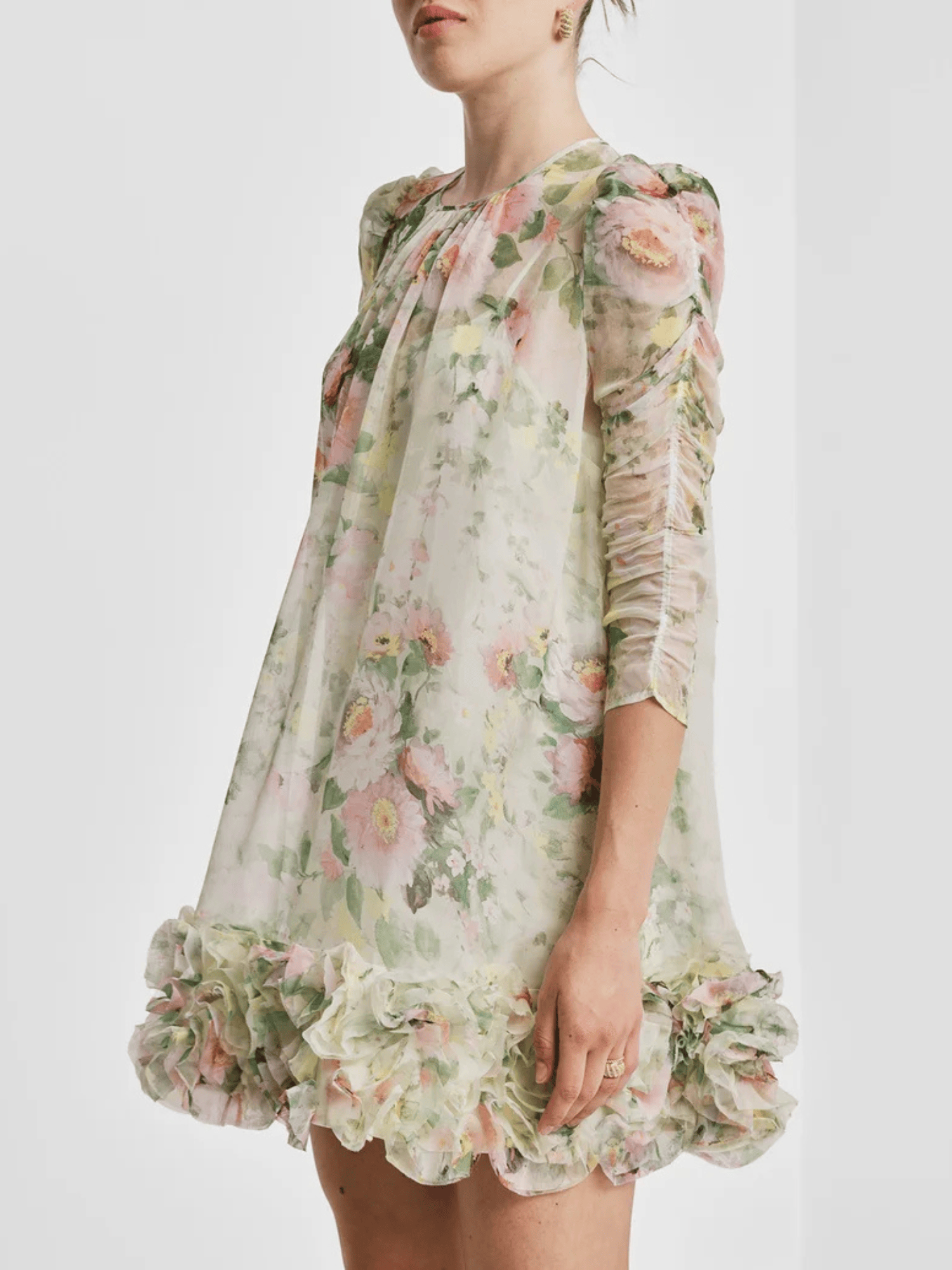 frilly dress A & a Feature the Elina Babydoll Dress is ready for spring Ruffle Dresses | Frilly Dresses