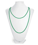 Candy Shop Vintage Jewelry Garden Green Charleston Rice Bead Necklace