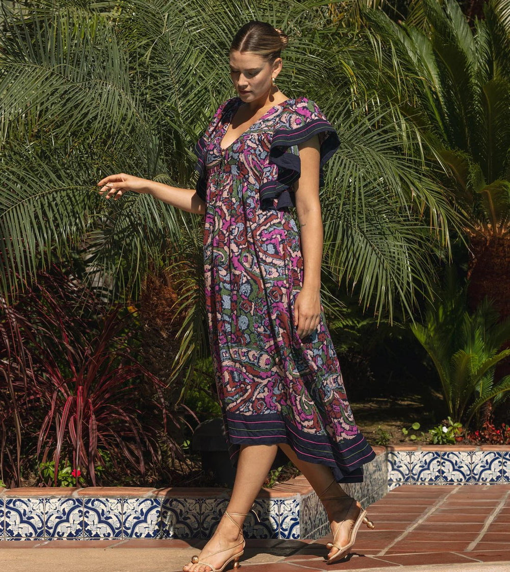 Cleobella Dress Carlotta Ankle Dress in Corozal