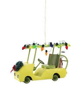 Cody Foster & Co Ornament Vintage Golf Cart