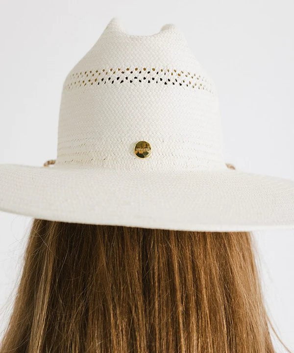 Gigi Pip Hat Cream Opal Lifeguard Hat in Cream