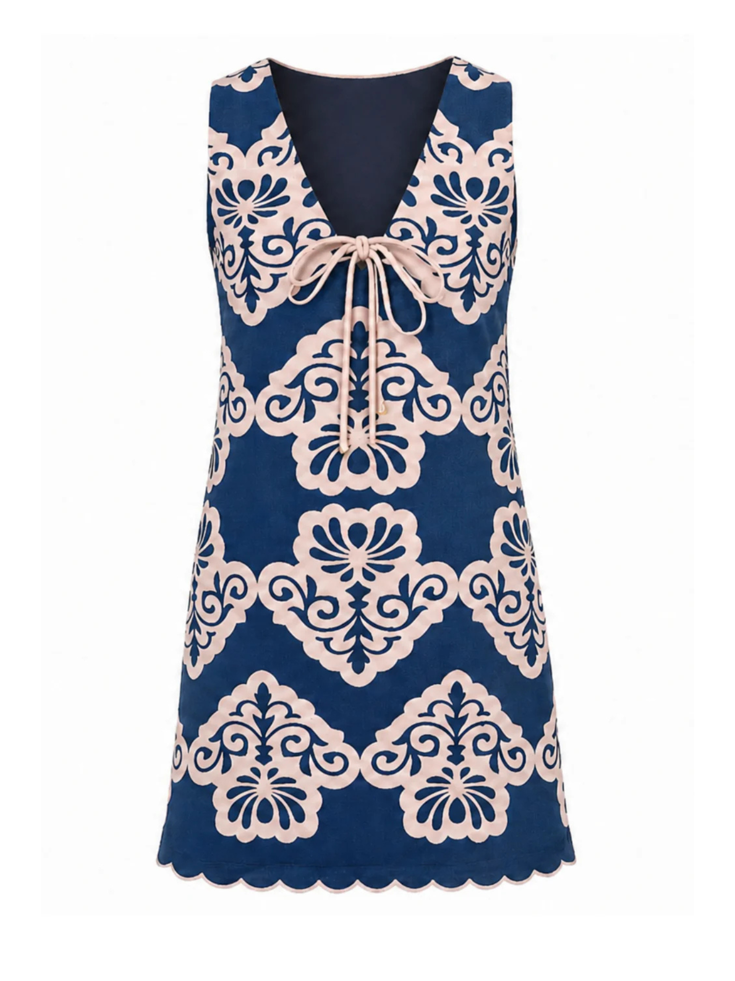 Victoria Dress in Navy Seawall X-Small / Blue Victoria Dress in Navy Seawall X-Small / Blue