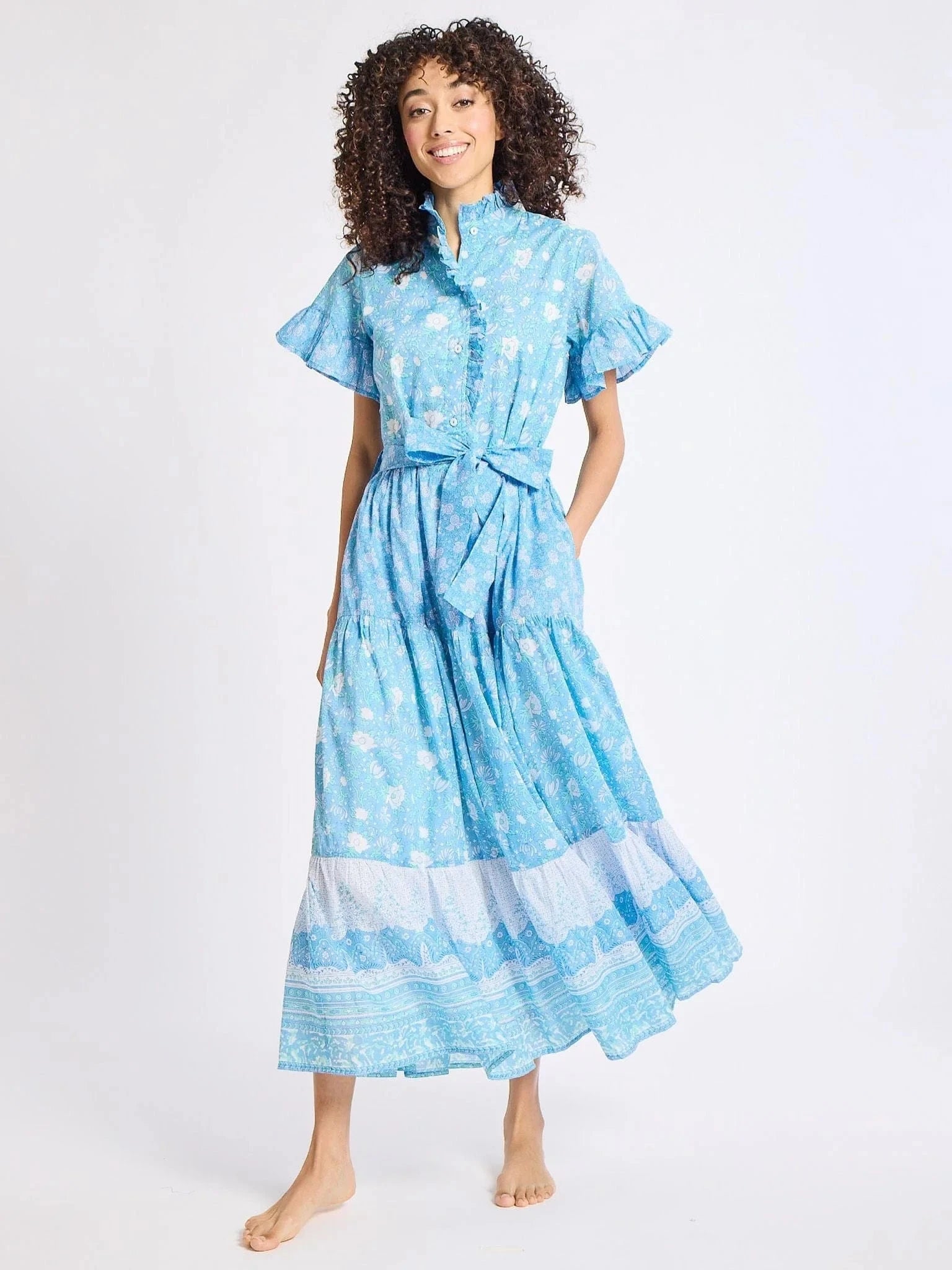 MILLE Victoria Dress in Charleston Floral XS MILLE Victoria Dress in Charleston Floral XS
