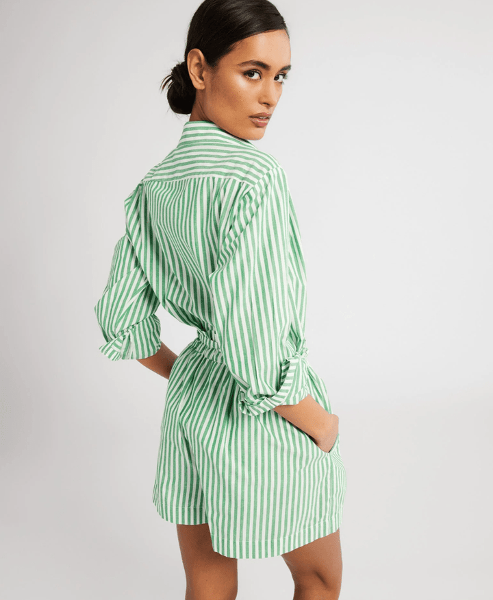 Mille Shorts Cary Short in Kelly Stripe