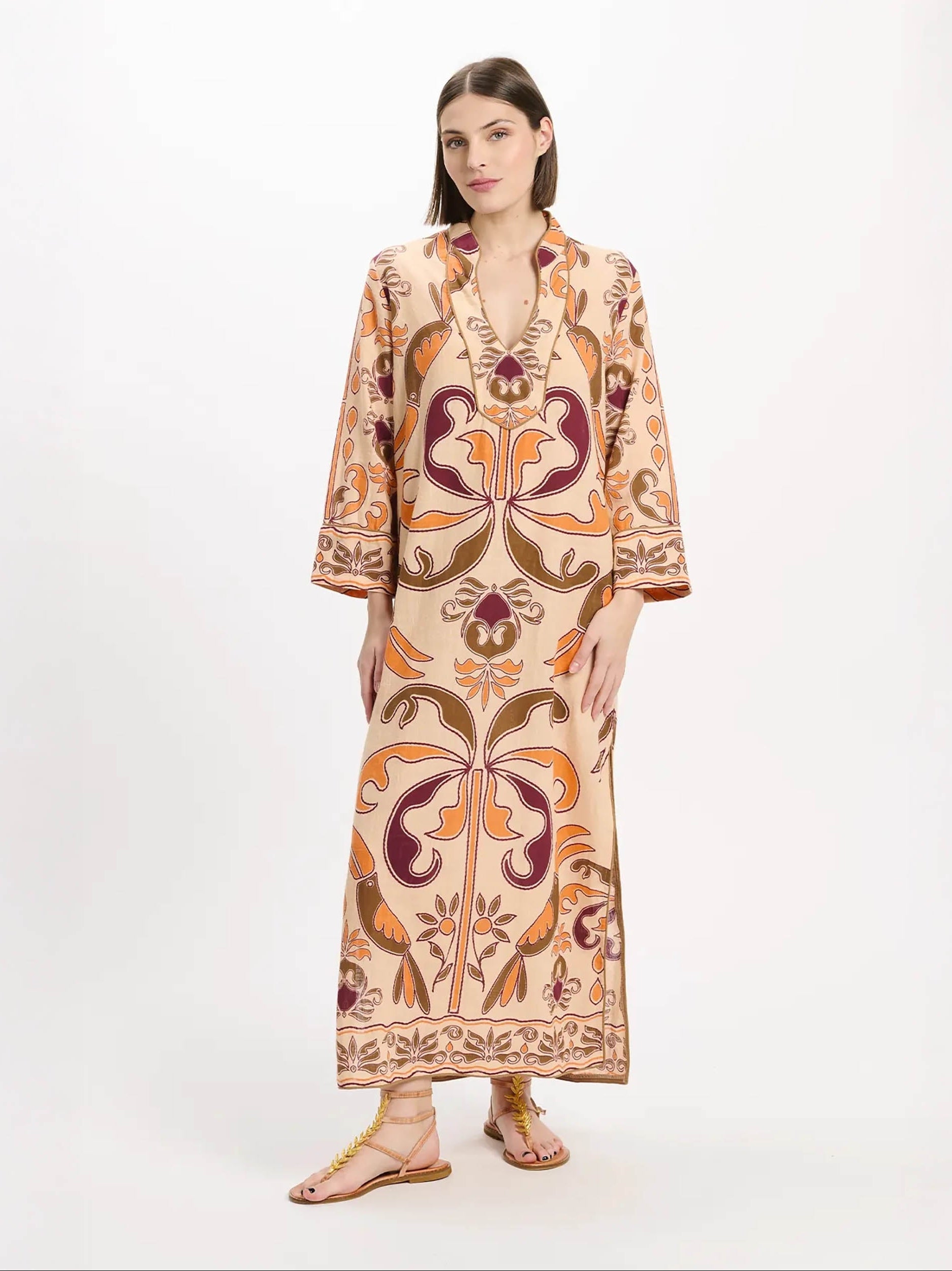 Cruise Dress in Kaki