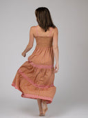 Olive Workshop | The Label Dress The Mallorca Maxi | Pink Stripe