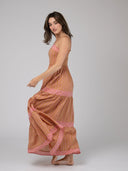 Olive Workshop | The Label Dress The Mallorca Maxi | Pink Stripe