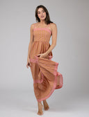 Olive Workshop | The Label Dress The Mallorca Maxi | Pink Stripe