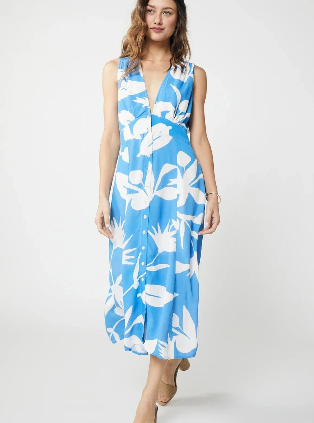 Rue Stiic Dress Rue Stiic | Robin Maxi Dress in Blue Spring