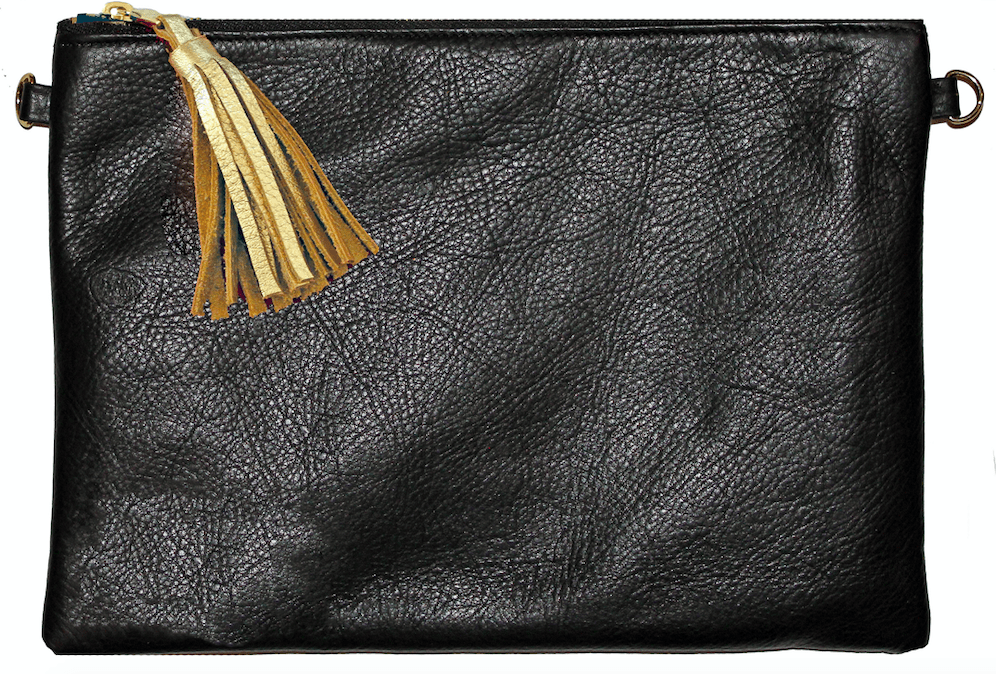 Beau & Ro Clutch + Crossbody Black The Sconset Clutch + Crossbody | Black
