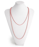 Candy Shop Vintage Jewelry Light Pink Candy Shop Vintage | Charleston Rice Bead Necklace