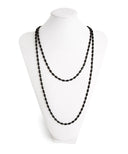 Candy Shop Vintage Jewelry Midnight Candy Shop Vintage | Charleston Rice Bead Necklace