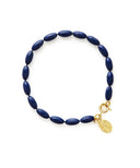 Candy Shop Vintage Jewelry Navy Candy Shop Vintage | Charleston Rice Bead Bracelet