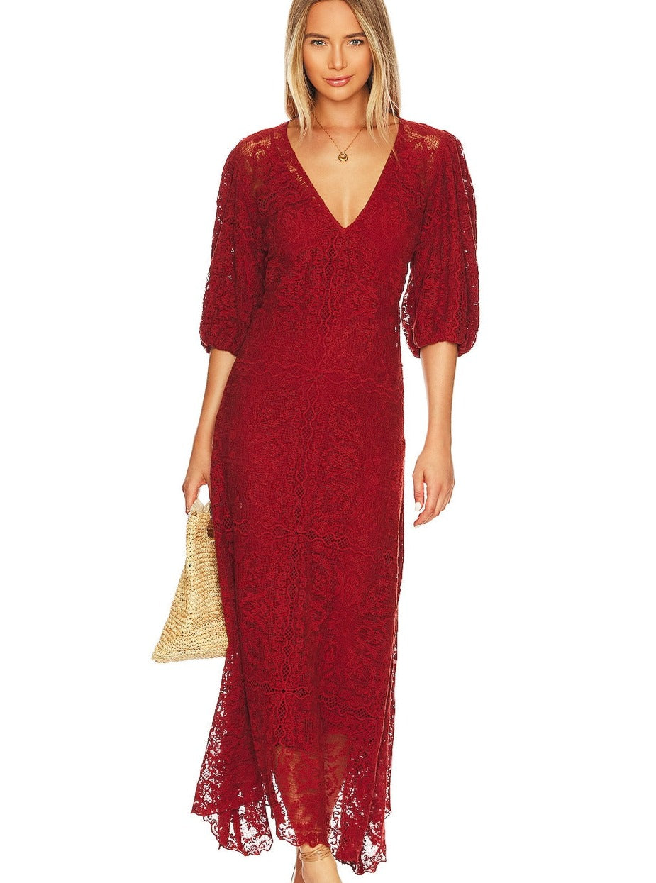 Talulah candid clearance lace midi dress