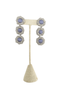 Sophia203 Jewelry Periwinkle Sophia 203 Jewelry | Floral Gem Earrings