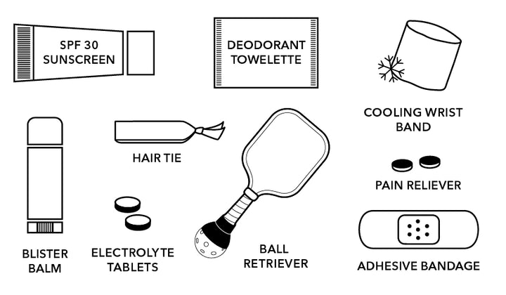 Tortoise Shell Pickleball Kit