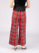 The Trudie Pant in Holiday Plaid