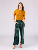 The Trudie Pant in Peacock