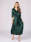 The Eloise Dress in Peacock