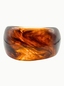 Tortoise Resin Bangle Bracelet