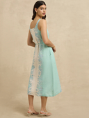 Paloma Dress in Seafoam Bloom