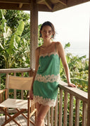 Maiya Silk Camisole in Meadow