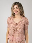 The Louisa Top + Trellis Skirt Set | Rose Autumn Stems