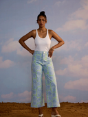 Disco Pant in Tropical Print